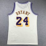 NBA 24 Kobe bryant Lakers Maillot crème brodé